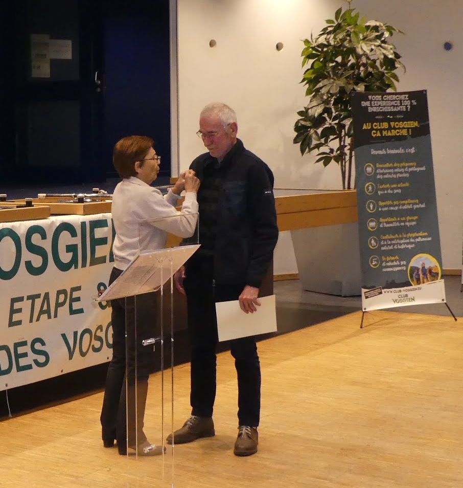 Remise du Houx d'Or à Antoine MAGRON